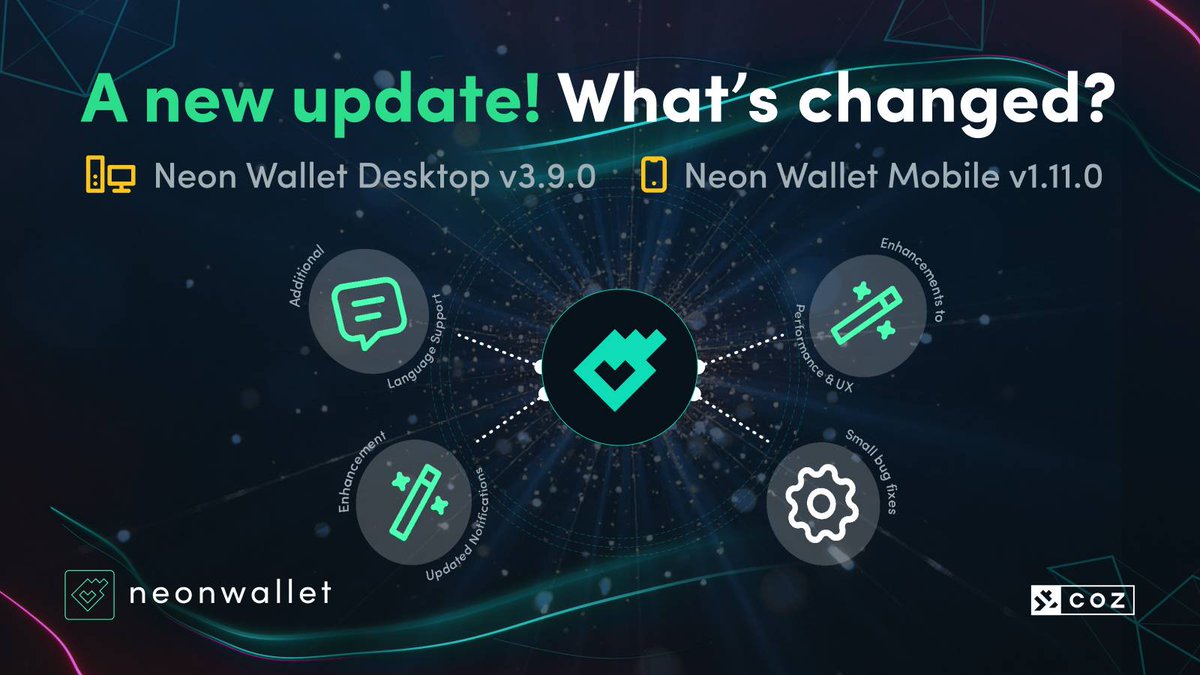 coz_official's tweet photo. New usability enhancements have arrived for your preferred self-custody wallet platform. Update today at https://t.co/1tJyELAeyG.