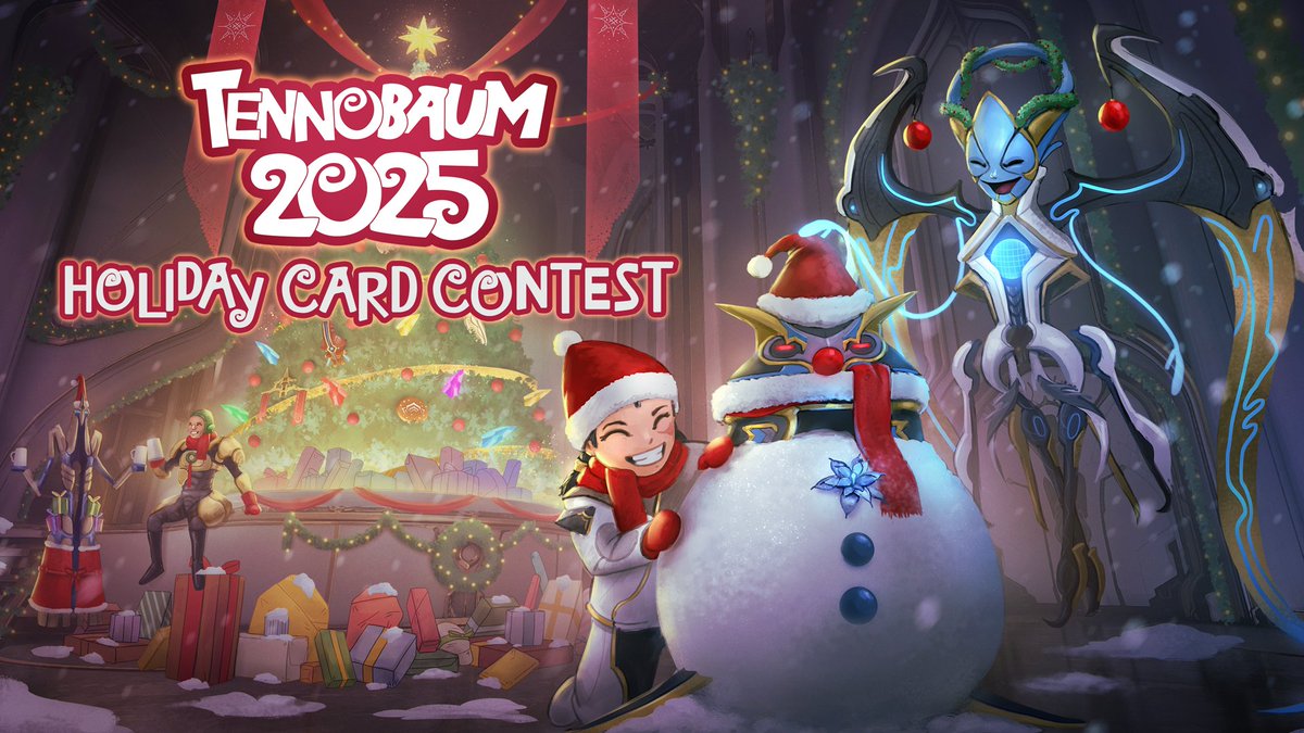 The #Tennobaum 2025 Holiday Card Contest winners are here!

Be sure to check out the wondrously festive creations on Warframe’s Official Forums: wrfr.me/4scAyJ0