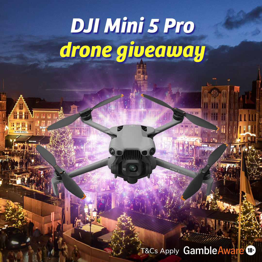 PlayOJO's tweet image. Ready to fly like Santa with our latest 𝐝𝐫𝐨𝐧𝐞 𝐠𝐢𝐯𝐞𝐚𝐰𝐚𝐲? 🎅⁣
Hover over to the link below for the chance to take your camera skills to new heights with the 𝐃𝐉𝐈 𝐌𝐢𝐧𝐢 𝟓 𝐏𝐫𝐨!⁣

____________⁣ ⁣ ⁣
One UK winner will be announced on 5th January to win a DJI…