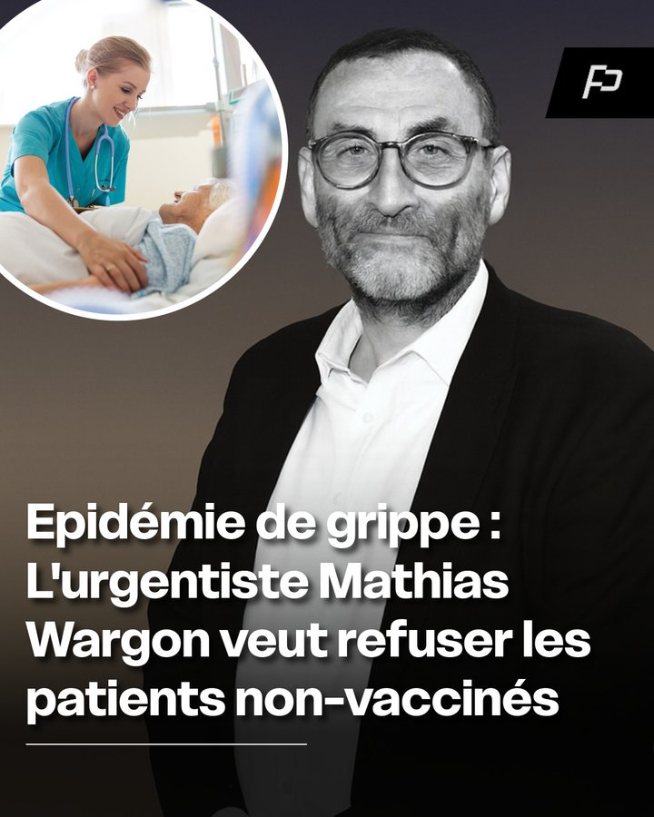 CHANGEMENT DANS LA CONTINUITÉ

1/ En 1933, HITLER voulait exclure des soins les allemands handicapés :
           trop cher...

2/ En 2025, WARGON, médecin macroniste de chocS, veut exclure les NON-vaccinés des soins :

          trop cher...

             Ach !....