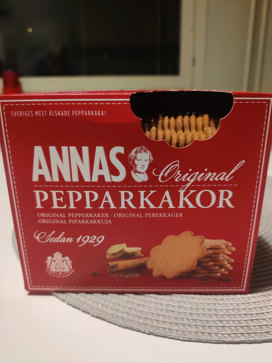 Annan pipari parasta 🇫🇮
Annas pepparkakor bästa 🇸🇪