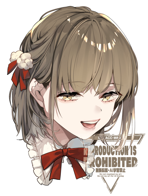 お嬢のお顔が描けました! 