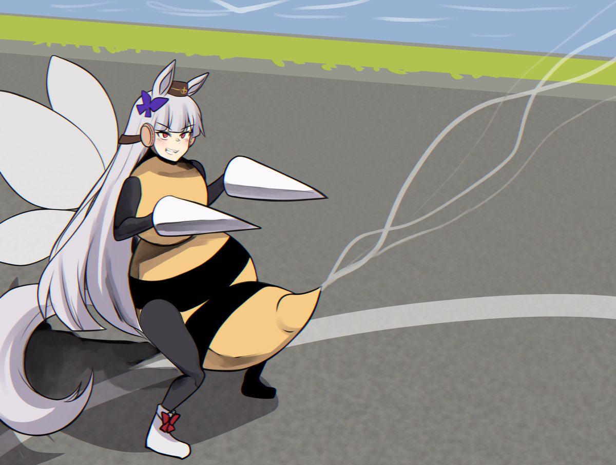 HimeHinghoi's tweet image. Gold Beedrill