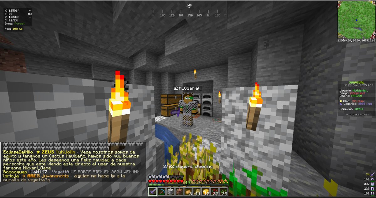 MLGdaniel_'s tweet photo. Quien diría que @WillyrexYT Y @vegetta777 Se sacarían un servidor tan top como Diosesmc, que grande seguir creciendo y seguir disfrutando de las aventuras y cosas que hacen estas leyendas, se les quiere mucho, https://t.co/kSrdKMUhTa #DiosesMC https://t.co/rIX8qwiK7Z