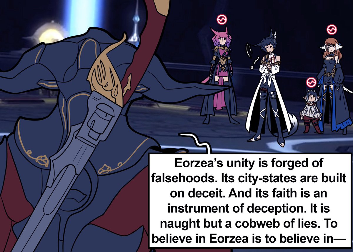 DaPandaBanda's tweet image. such devastation... this was exactly their intention #ffxiv #finalfantasyxiv