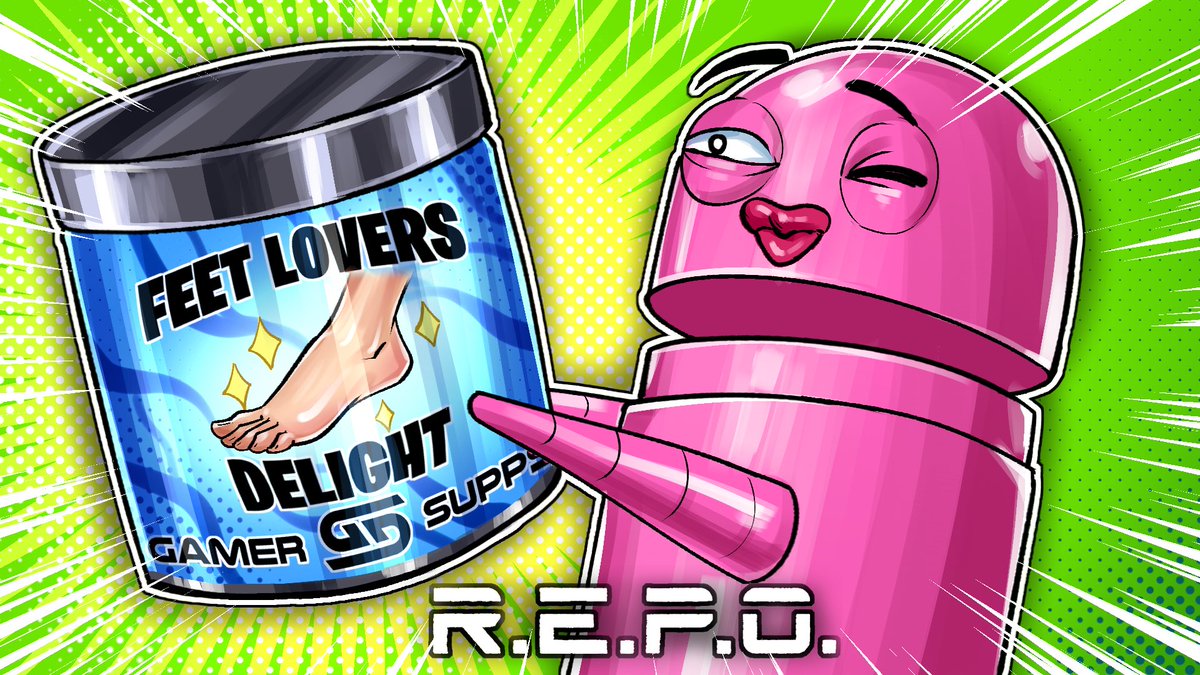 Crazy thumbnail i made for <a href="/CaptainZekter/">Zekter</a>. <a href="/GamerSupps/">Gamer Supps®</a> some delightful flavour innovation for you, if you're seeing this! 
Btw, don't forget to checkout the video! 🤌🏻youtu.be/PyYs0aZBDMo?si… #repo #gamersupps #thumbnail #cartoonthumbnail