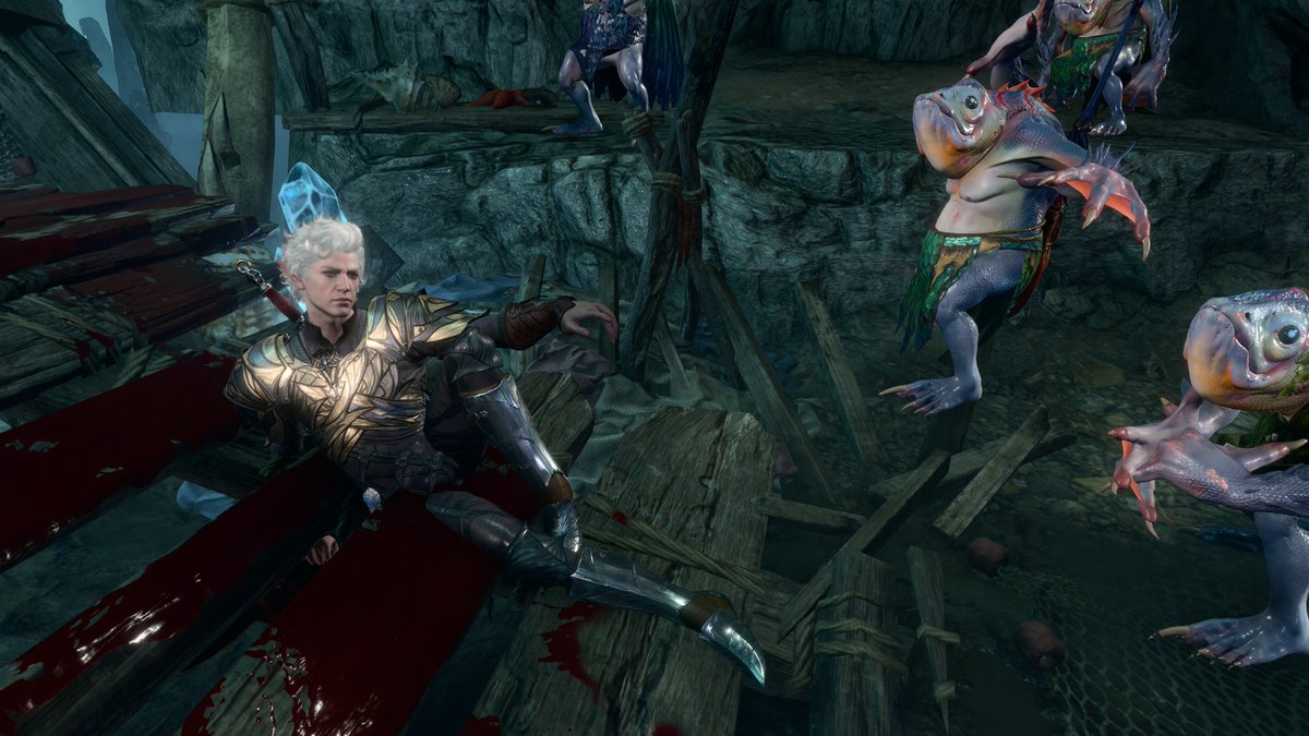 Mathishigami's tweet image. Louvem MAHKLOOMPAH, o deus dos Kuo-Toa!!!