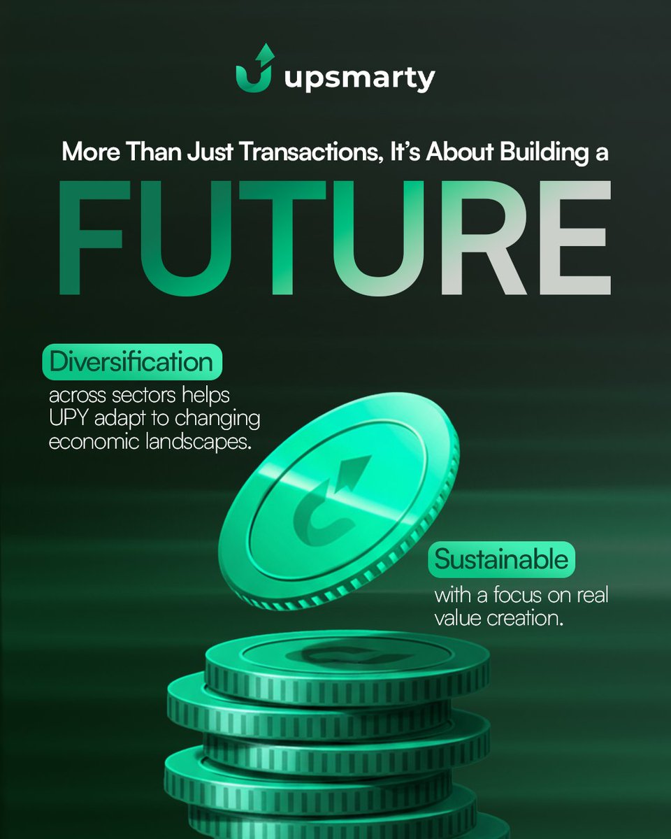 UpsmartyToken's tweet photo. $UPY is designed to adapt to dynamic sectors, allowing the Upsmarty ecosystem to thrive in an ever-changing world.

Diversification supports the development of a resilient and evolving ecosystem.☑️

Get involved now and experience the utility features of the ecosystem!

#upsmarty https://t.co/XZxjzMaEho