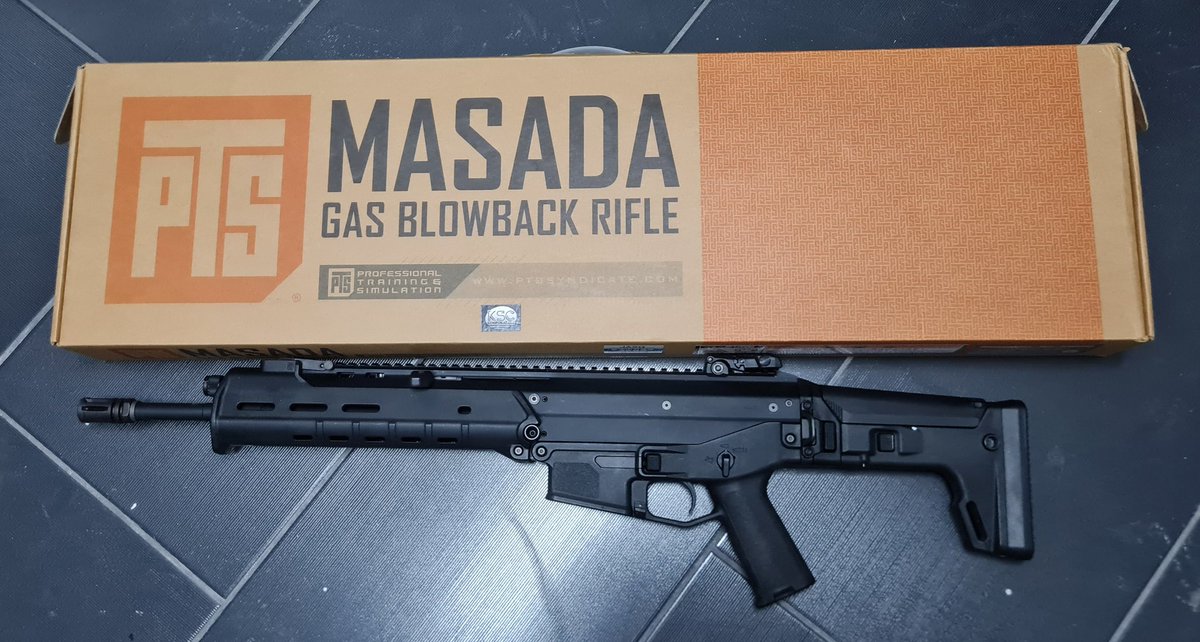 New addition to the collection 
KSC Masada GBBR 

#airsoft #gbb