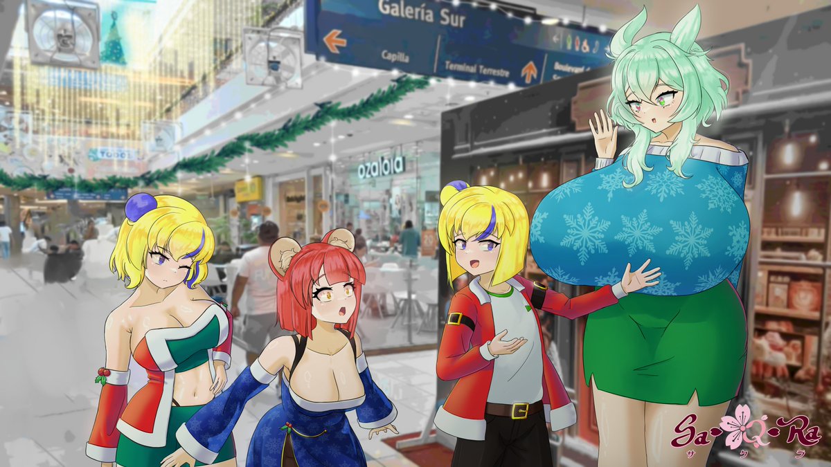 JetSTBeat's tweet image. ¡Feliz Navidad! 🎄✨
desde Sa-Q-rA 🌸(quien escribe esto)

Tres ilustraciones, una sola vibra, la navideña:🎁

Color, fantasía y personajes que celebran a su manera.

¡Gracias por estar aquí y por acompañarme en el proceso de estas piezas! 🌛💫

#Navidad2025 #OCart