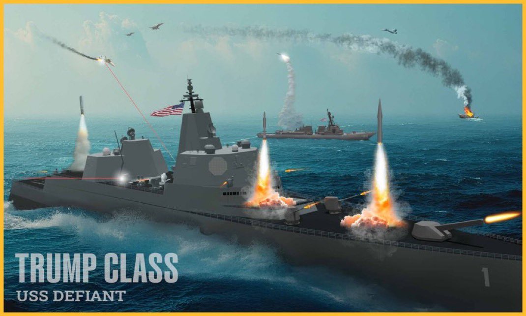 RAeSTimR's tweet photo. Anyone remixed Sir Mix-A-Lot yet? "I like big ships and I cannot lie..." #battleships #TrumpClass https://t.co/piJUWRZRYI