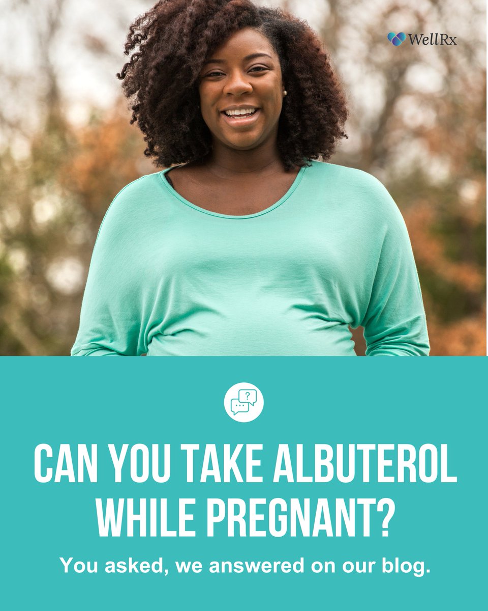 Next up in our albuterol series: Using your inhaler while pregnant.

Asthma control is essential during pregnancy, and albuterol could play an important role. Check out our blog and talk to your provider to learn more: bit.ly/4rQLAmO

#wellness #pregnancy #asthma