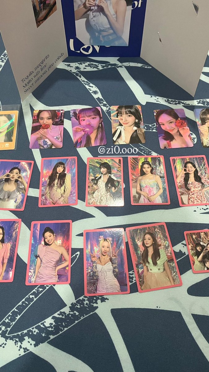 Na_zioo's tweet image. [WTS] TWICE TASTE OF LOVE (In Love Ver.) – On Hand, Unsealed

✨ Full Bundle RM150 (nego) – Rare WithDrama Jihyo POB + 4 Official PCs + photobook, CDs &amp;amp; collectibles
💡 Items also sold individually, DM for prices
📦 RM4 | 📮 WM RM8/EM RM16 |📍 Shah Alam/Subang
#pasarTWICE #twice