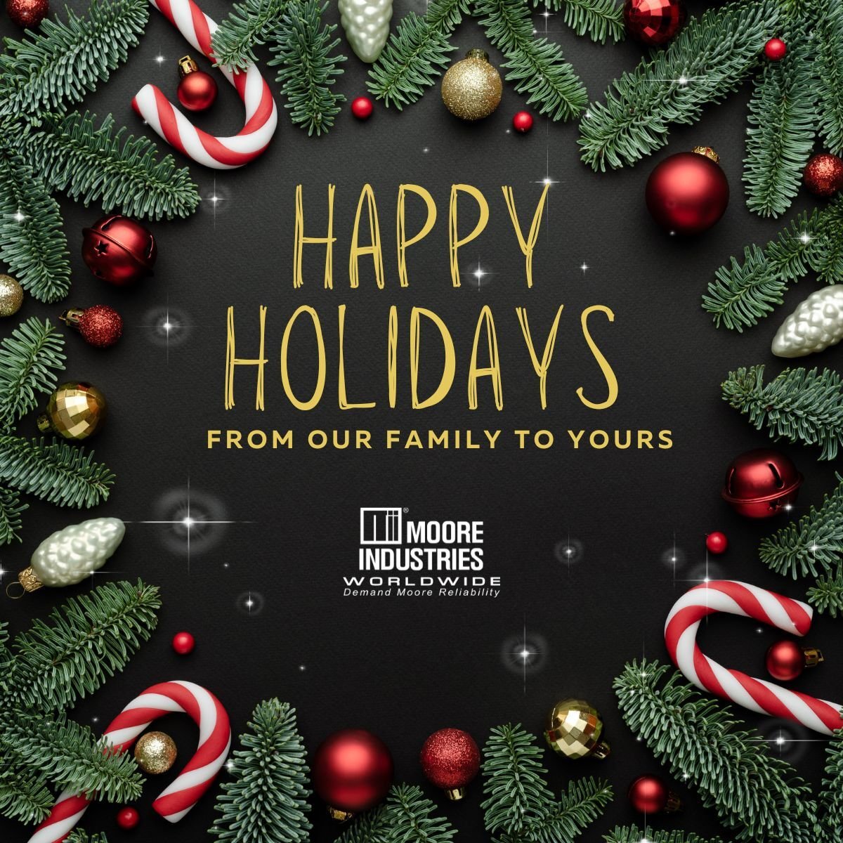 MII_Worldwide's tweet photo. Happy Holidays from the Moore Industries family to yours! We wish you a relaxing and joyful season filled with time well spent with your loved ones. May your holidays be merry, bright, and full of warmth, laughter, and festive moments. https://t.co/giKdtm1bQo