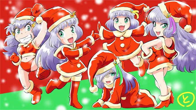 Happy Holidays 来年は「ガンダムEXA」15周年 (とりまリサイクル絵。そしてダークさんたちはEXA VSより登場だけどね〜)