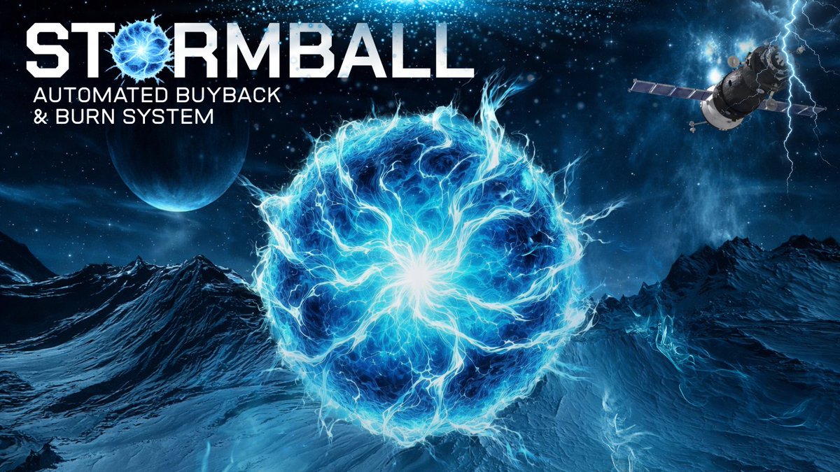 stormballs's tweet photo. This means supply reduction isn’t an event — it’s a behavior.
Always on.
Always active.
Always reducing.

#STORMBALL #Defi #Tokenomics #Crypto #Deflationary #BuybackAndBurn #Web3 #Solana #Cryptocurrency #Cryptocommunity #memecoin #pumpfun #DEX https://t.co/s8vCV3F4O4