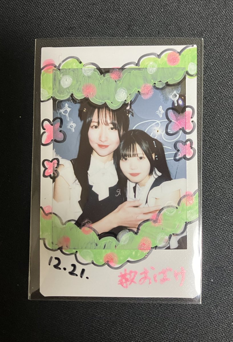 激エモ数河xおばけチェキを撮ってホクホク日曜日(12/21) #IDOLY