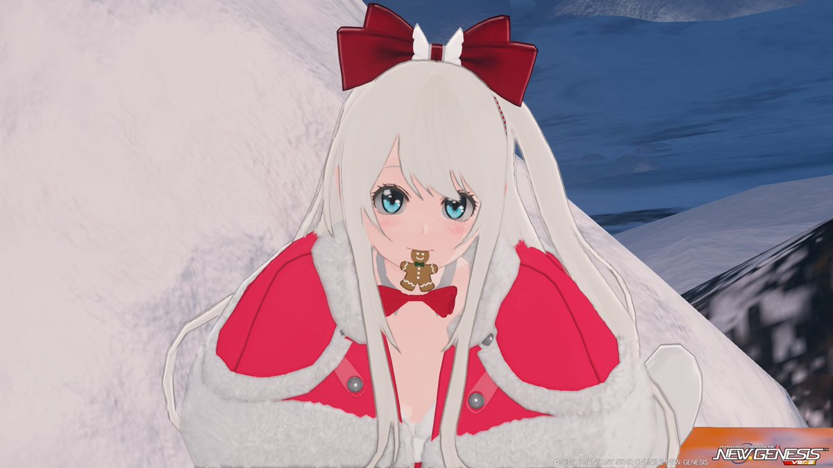 Edna_PSO2's tweet image. メリークリスマス
#メンテの日なのでssを貼る #PSO2NGS_S︎S