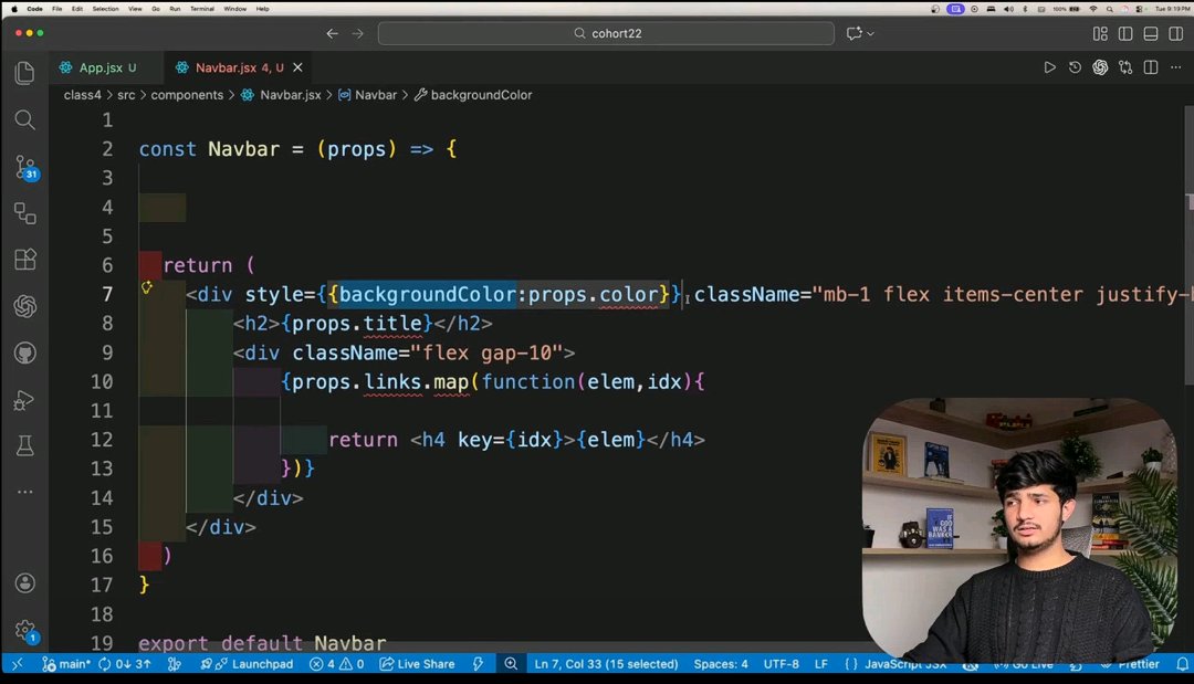 ApnaShashank's tweet photo. 🗓️ Day 72 of my Cohort 2.0 journey with @sheryians_ 🚀
Today we learned Conditional Rendering and Event Handling in React — controlling UI based on conditions and handling user actions like clicks and events.
#Day72 #ReactJS #ConditionalRendering #EventHandling #FrontendDev https://t.co/IMAFVqY8yn