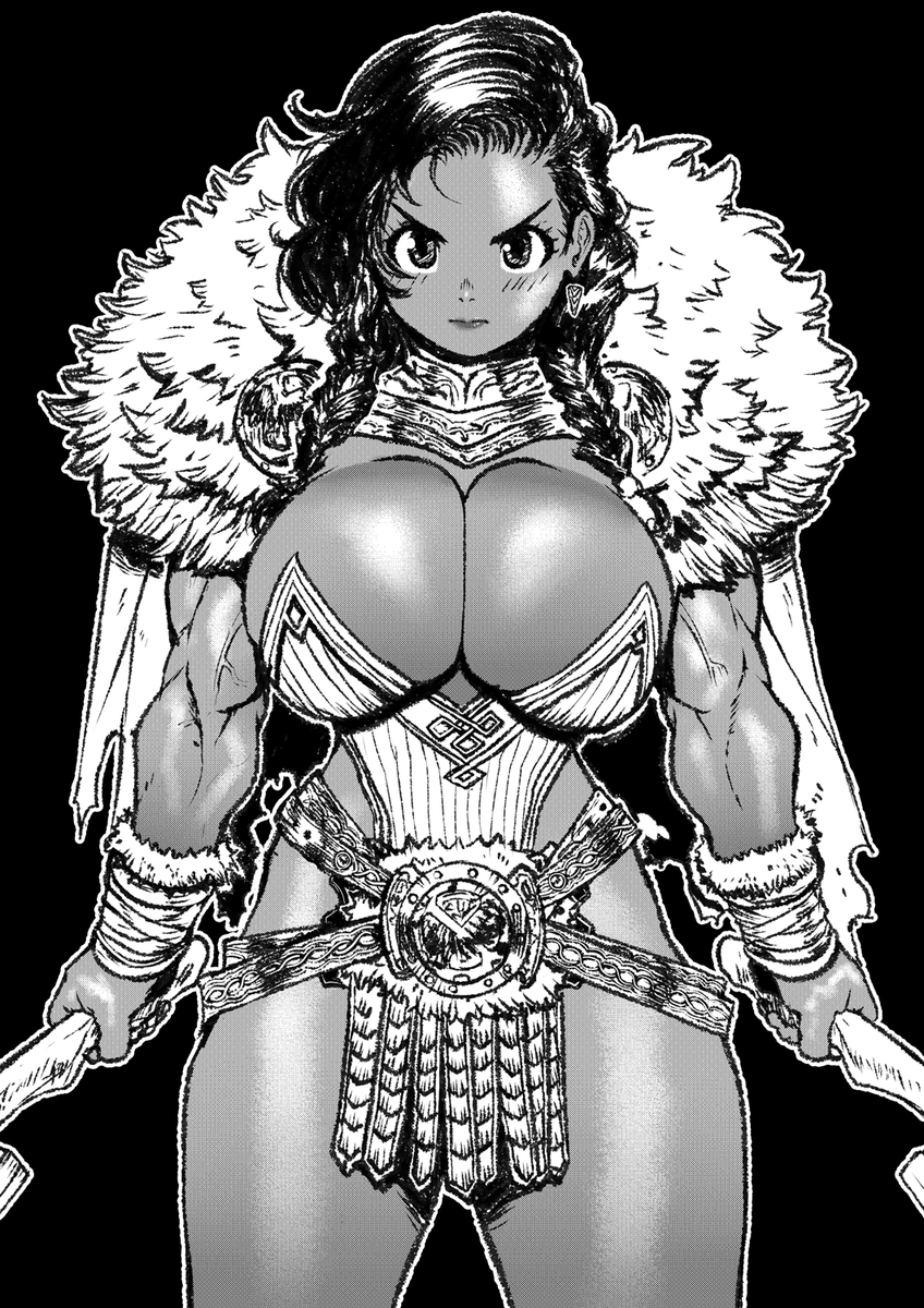 Whoa! Watch out! Arung the Viking Warrior full of killing intent!