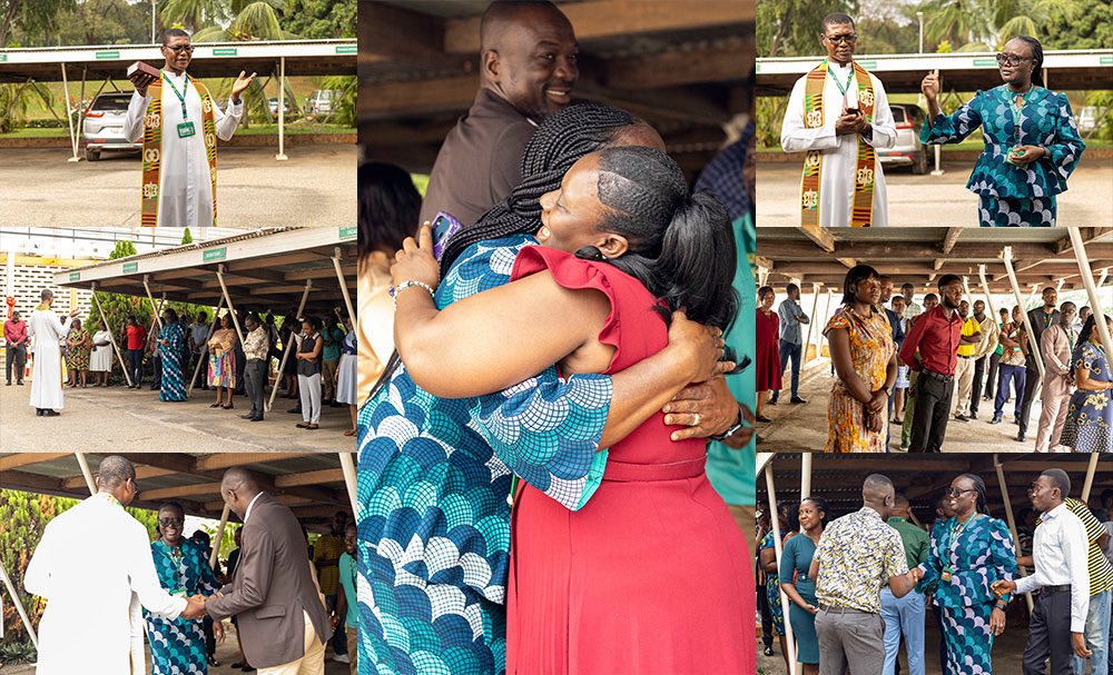 Management and staff of KNUST held an annual prayer and thanksgiving service marking the academic year’s end, with Vice-Chancellor Professor Rita Akosua Dickson thanking God, staff, students, alumni, partners and urging rest, unity and commitment.

#KNUSTGazetteBulletin ||