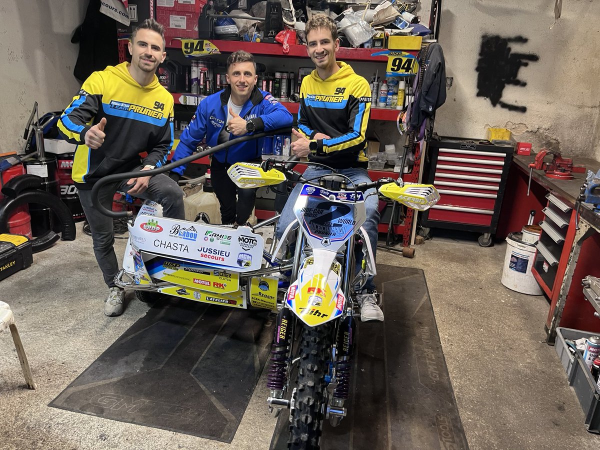 rousseau__kevin's tweet photo. π₯ Filming day with the Prunier brothers
Vice World Champions in Sidecar Cross π
Great exchanges, shared passion & performance mindset.
Stay tuned ππ₯
#Sidecar #SidecarCross #Motorsport https://t.co/RaqFB34sQq