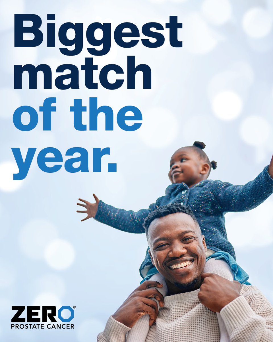 ZEROCancer's tweet image. Year-end gift match up to $75K! Your donation will be matched dollar for dollar, doubling your impact for men and families facing prostate cancer. Contribute now: bit.ly/4apZ2rL

#ZEROProstateCancer #YearEndGiving #GivingBack #Donate