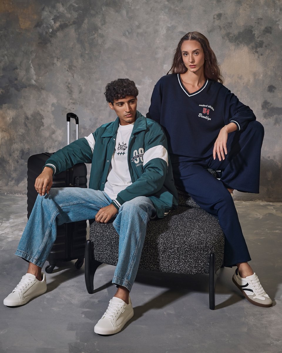 maxfashionMENA's tweet image. The kind of outfits you’d want to wear for travel, long lounges, and wherever the trip takes you next.
Relaxed fits, easy layers, and comfortable enough to live in.

#MaxFashion #MyMaxStyle # #NextGenStyle #TrendMode #EverydayCool #StyleUnlocked