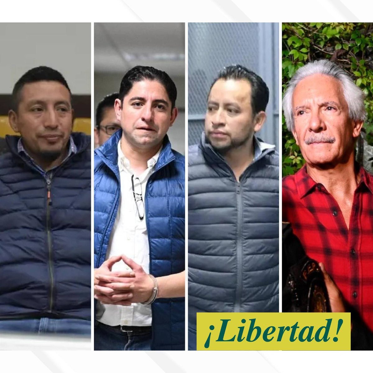 ImpunityWatchGt's tweet image. En las vísperas de navidad expresamos nuestra solidaridad con las personas criminalizadas que están detenidas injustamente.

Esperamos que con el cambio de fiscal general en 2026 finalice la persecución política del MP y recuperen su #libertad.  

#NoMásCriminalización.