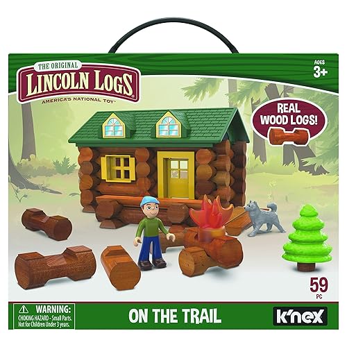 I just received Basic Fun Lincoln Logs | On The Trail Building Set | Educational Toys for Kids, 59 Piece STEM Learning Kit, Engineering Construction for Kids Aged 8 00821 - B from Anonymous via Throne. Thank you so much! throne.com/ninjaspaceunic… #Wishlist #Throne
