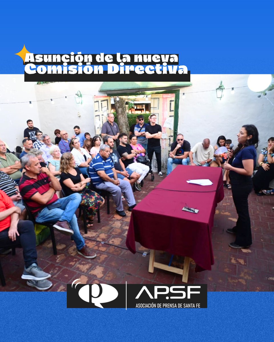 Asociación de Prensa (@prensasantafe) on Twitter photo 