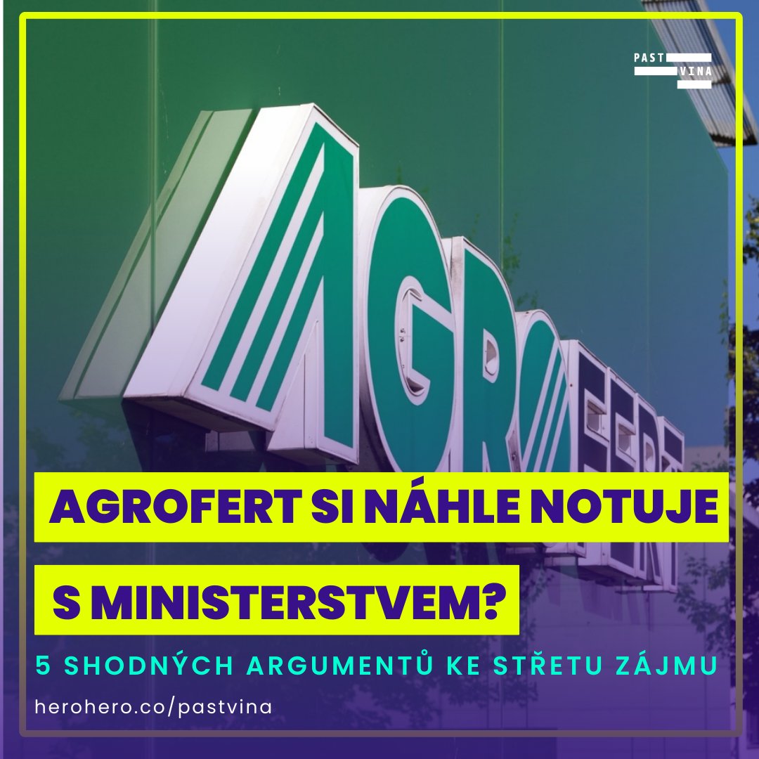 📢 Změna vlády, změna rétoriky: Nové stanovisko Ministerstva zemědělství ke střetu zájmů se v klíčových bodech nápadně kryje s argumentací Agrofertu.

🔎 Na HeroHero přinášíme srovnání obou vyjádření, dejte si! Pro prvních 100 zájemců měsíc zdarma👉 herohero.co/pastvina/invit…
