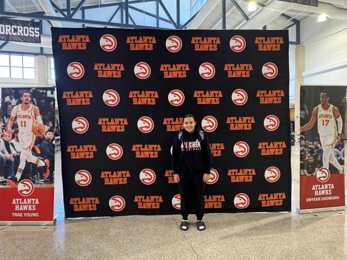 Natalie_Suarez5's tweet photo. Atlanta Hawks Naismith Holiday Clinic
#GirlsBasketball #WomensBasketball #BasketballRecruit #CollegeBound #NextLevel #GeorgiaBasketball #ATLHoops #AtlantaHawks #Exposure #RecruitMe #NCAA #FutureCollegePlayer https://t.co/I9EPfRQEop