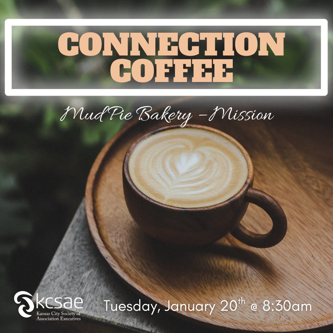 kc_sae's tweet image. Coffee + Association Peers = The perfect Tuesday. ☕️🤝 See you at Mud Pie Vegan Bakery on Jan 20 at 8:30 AM for our next Connection Coffee!

Sign up now: kcsae.org 

#KCSAE #AssociationLife #KCNetworking