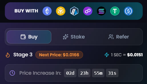SecuryWallet's tweet image. $SEC PRESALE 🚀 STAGE 2 CLOSED

📈 Price increases every stage — once it goes up, it never goes back.
The earlier you enter, the better your position

• Price: $0.0138 per $SEC

🚀  We are moving to STAGE 3! ⚡️

• New price: $0.0151 per $SEC
• Next price: $0.0166 per $SEC

💡…
