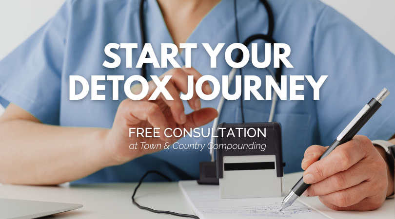 TCCompound's tweet photo. We're exposed to more toxins than ever. A toxin test at Town & Country Compounding helps start your detox journey with clarity.
🔗 https://t.co/IwFR9yhjwv
#DetoxSupport #WellnessTesting #HealthAwareness https://t.co/9i70XLiolz