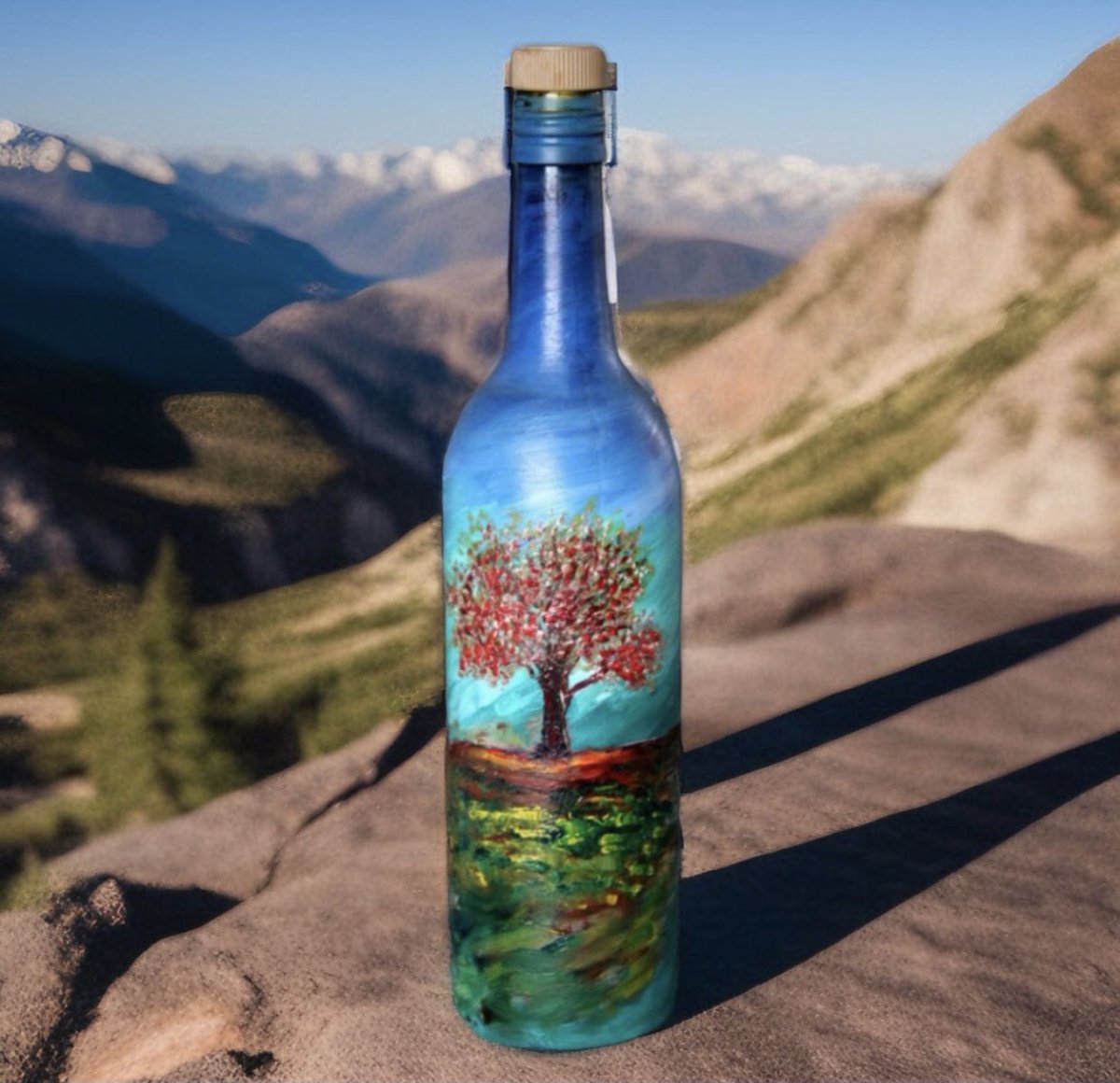Give your bottles a purpose! Instead of throwing them away, Let's recycle and thrive together!🎄🎄💪🏻