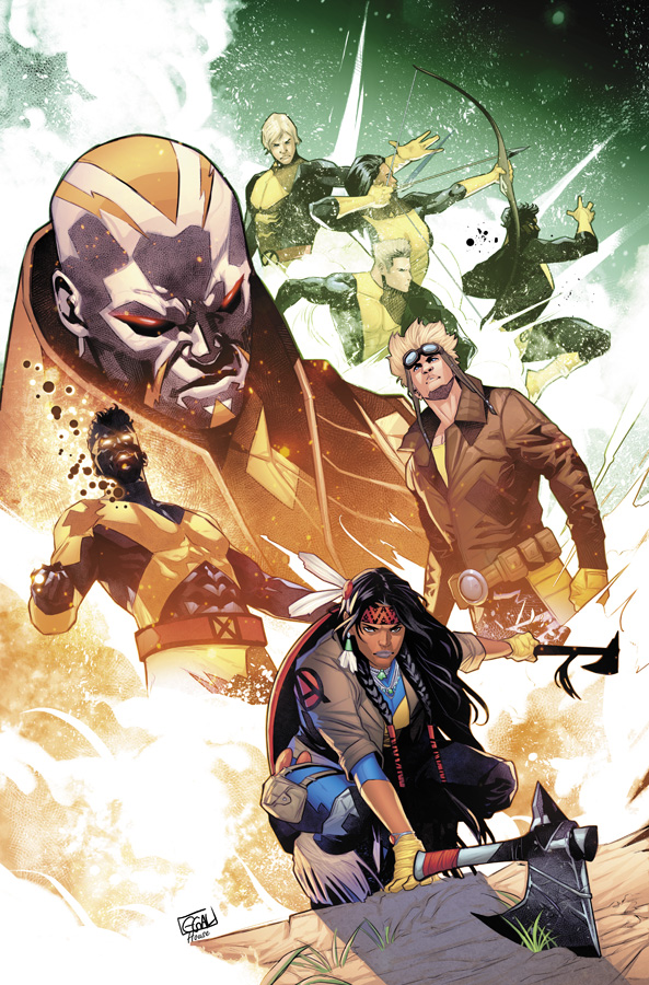 adalhouse's tweet photo. X-Vengers (2025) #3 (Variant)
Pencils/Inks: Edwin Galmon
Colors: Andrew Dalhouse
#marvel #marvelcomics #xmen #cannonball #moonstar #sunspot https://t.co/cXwBbksUvW