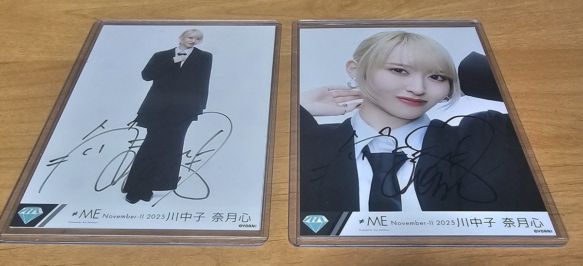 ≠ME 川中子奈月心/フルコンプ+直筆ヒキヨリ ≠ME 川中子奈月心/フルコンプ+直筆ヒキヨリ ≠ME 川中子奈月心