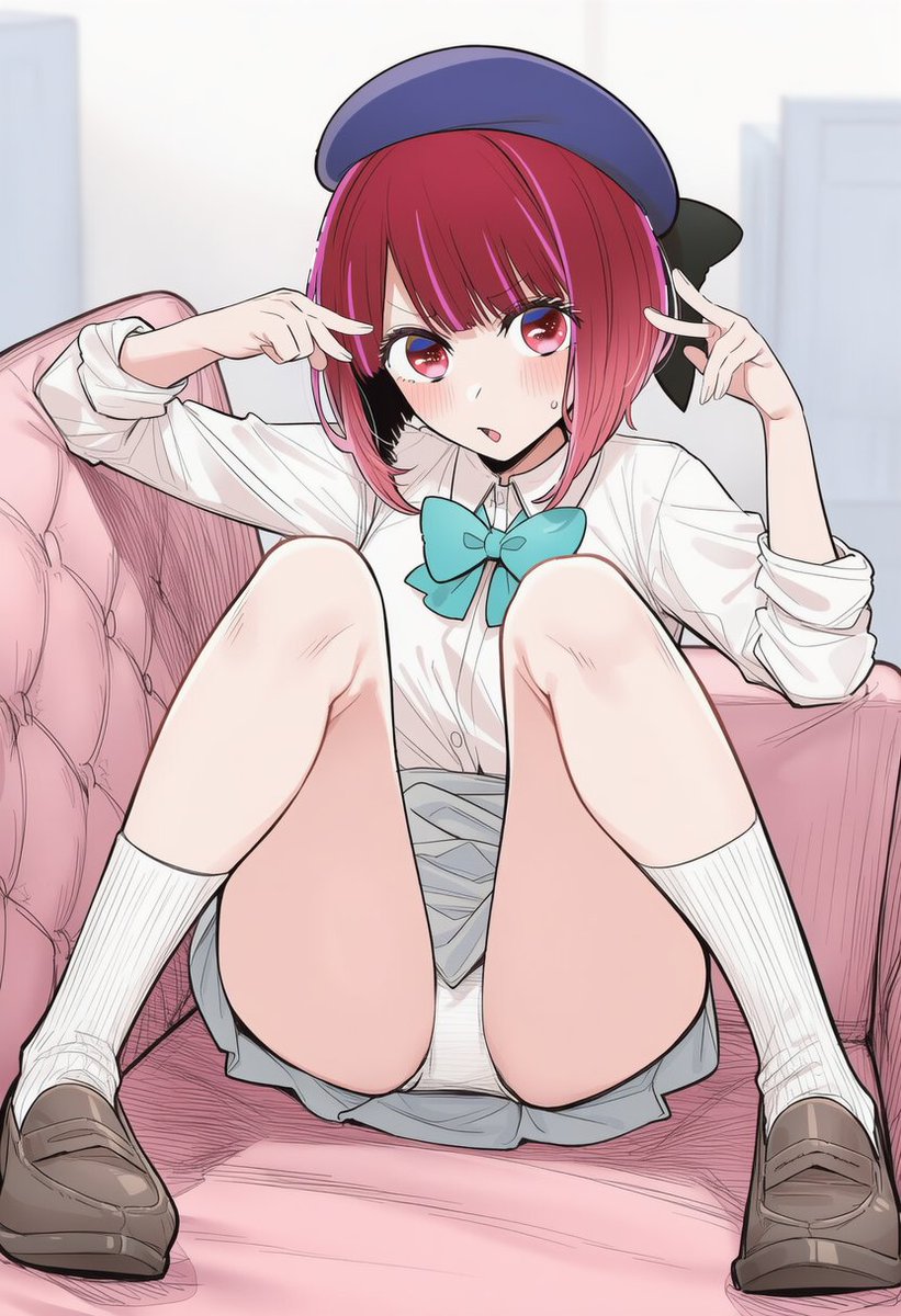 Rukachi115's tweet image. 有馬かなちゃんピース✌️sfw