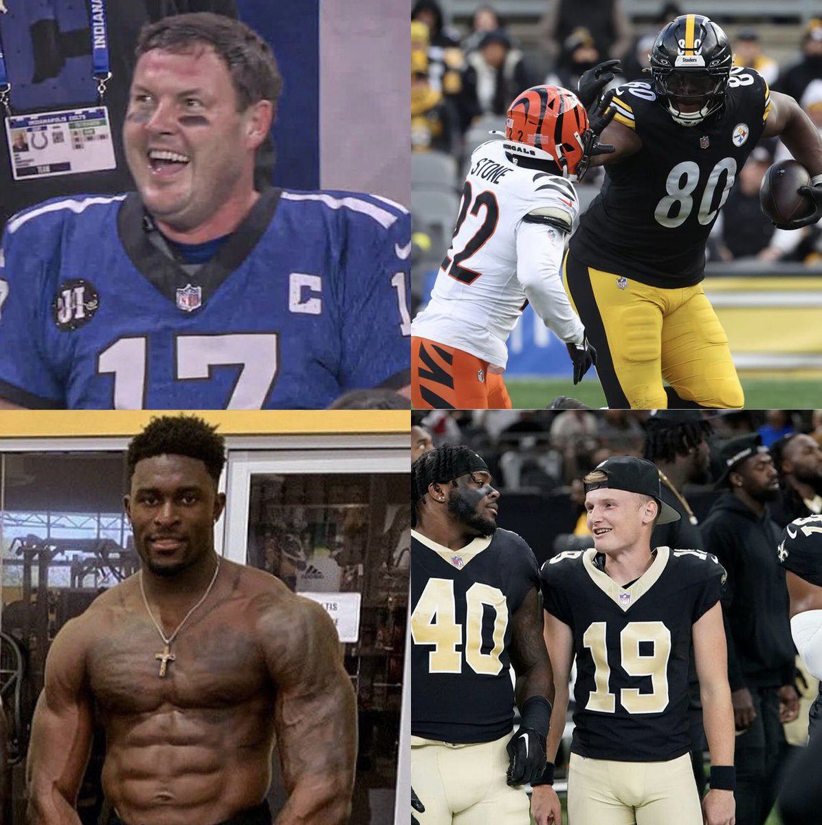 NFL_Memes's tweet image. The best part about football is all these dudes play the exact same sport