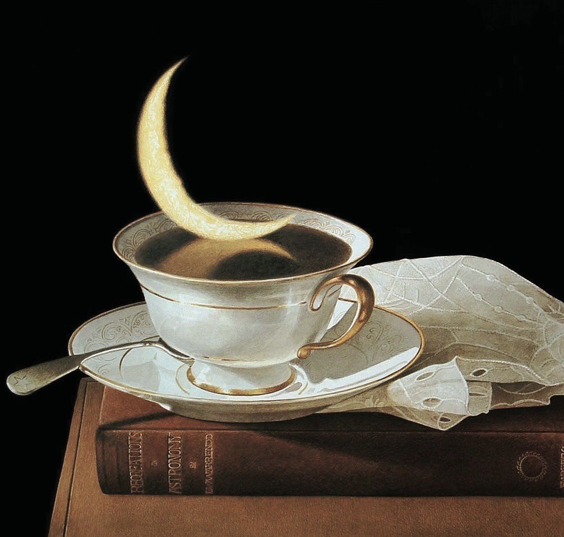 22hrr22min's tweet image. sun, moon and stars by greg mort (1999)