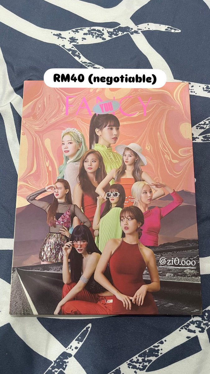 Na_zioo's tweet image. [WTS] FANCY YOU 7th Mini Album (A Ver. – TZUYU CD)

Price: RM40 (negotiable)

📍 On Hand (Unsealed)
📍 Packaging Fee: RM4.00
📍 Postage Fee WM RM8.00 / EM RM16.00
📍 Self‑pickup available 💗 (Shah Alam/Subang area)

DM me if you’re interested 💌
#pasarTWICE #twice