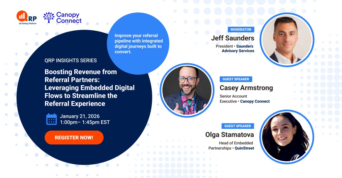Still relying on clunky referral processes? There’s a better way.
 Learn how digital-first referral experiences can reduce friction, speed up deals, and create better partner relationships.
 Join us Jan. 21. Registration is open 👇
 bit.ly/4p62UBH