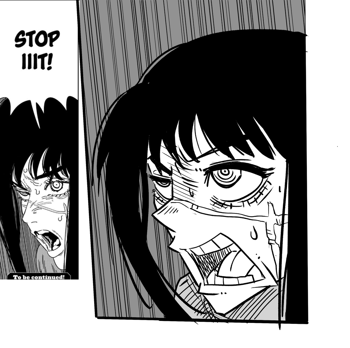 404_Ikaraptor's tweet image. The absolute best Yoru expression yet.
#csm224 #chainsawman