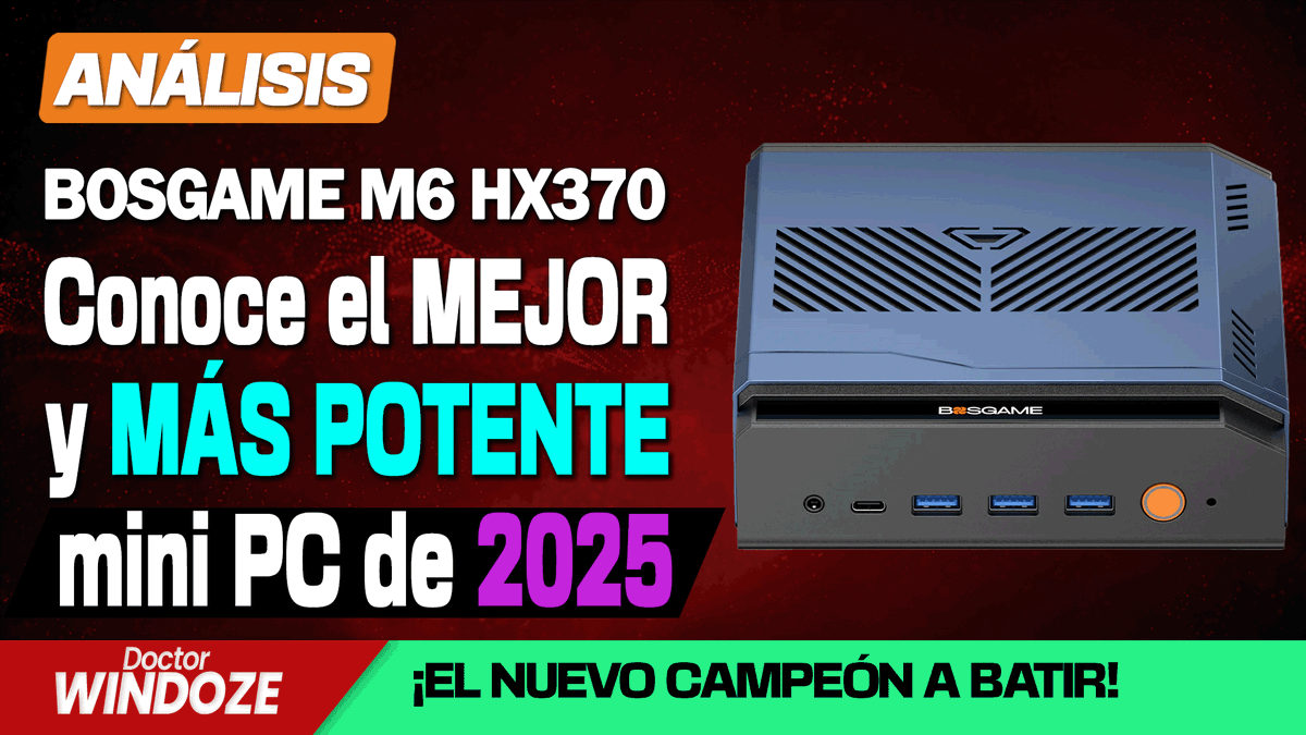 DrWindoze's tweet photo. ¿Es el Bosgame M6 con Ryzen AI HX370 y Radeon 890M la bestia que parece en juegos, emulación e inteligencia artificial? Pruebas reales, datos medidos y comparativas directas.
https://t.co/fO5QRsp9az https://t.co/bFg9GMUJQ3