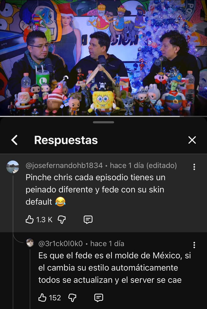 Estoy agusto con mi peinado, nostes chingando.