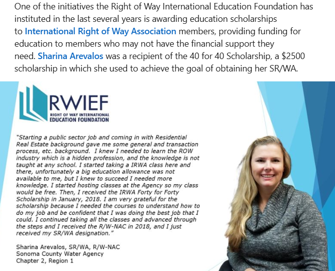 Right of Way International Education Foundation tweet media
