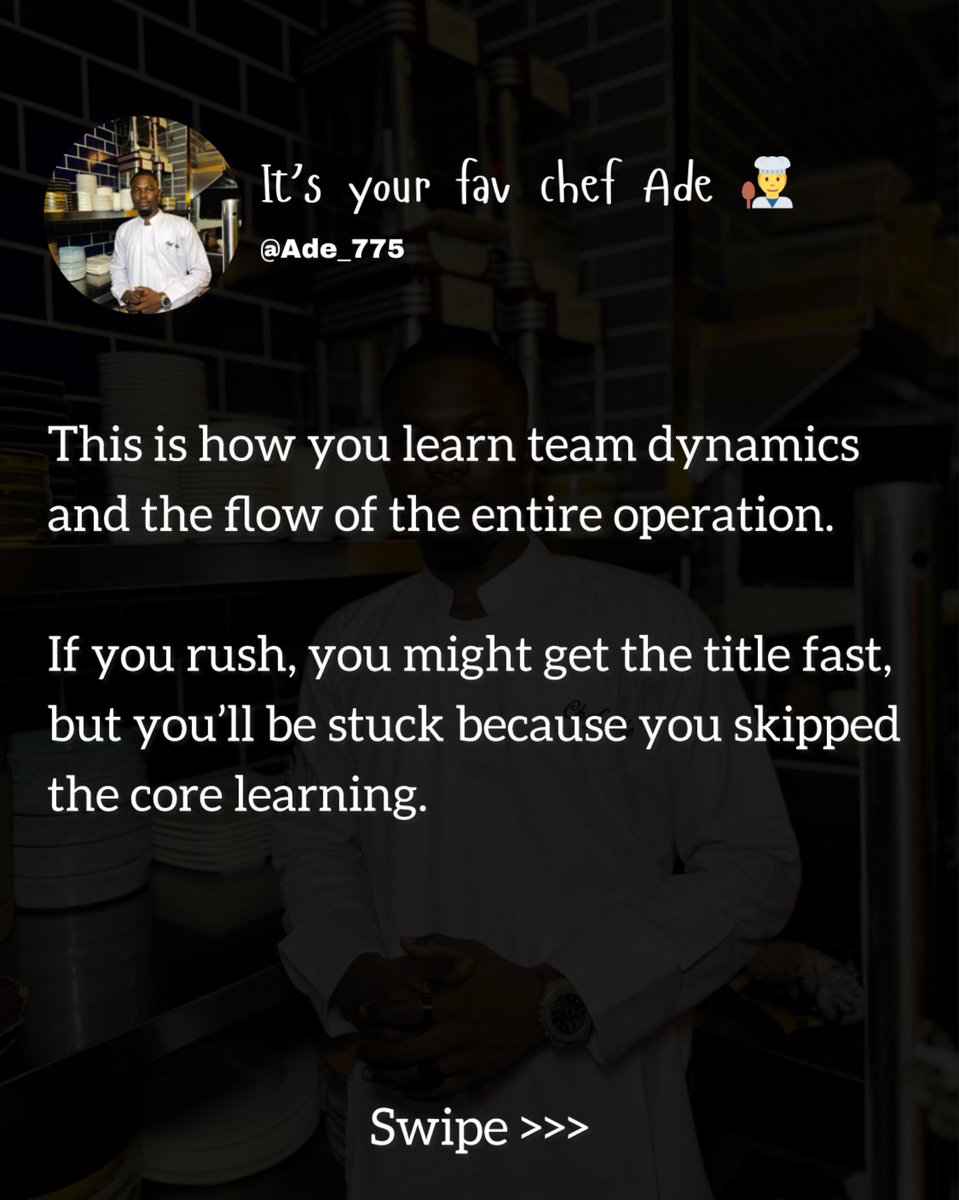 Ade_775's tweet photo. Are you ready to sacrifice all what it takes to become a CHEF?? 🧑🍳
#culinaryclass #culinaryjourney #dailyculinary #chefadeXperience https://t.co/O6oMv2gD0F