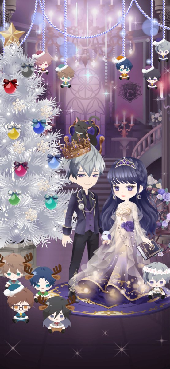bookishthings97's tweet photo. We’re all ready for Christmas here 🥰 Although…I feel like there’s a distinct lack of mistletoe 😘 @ikevil_en https://t.co/z4MuvXXH8n